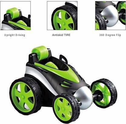 frreno RC Stunt Car Vehicle 360° Rotating Rolling Radio Control Multicolor31 image 1