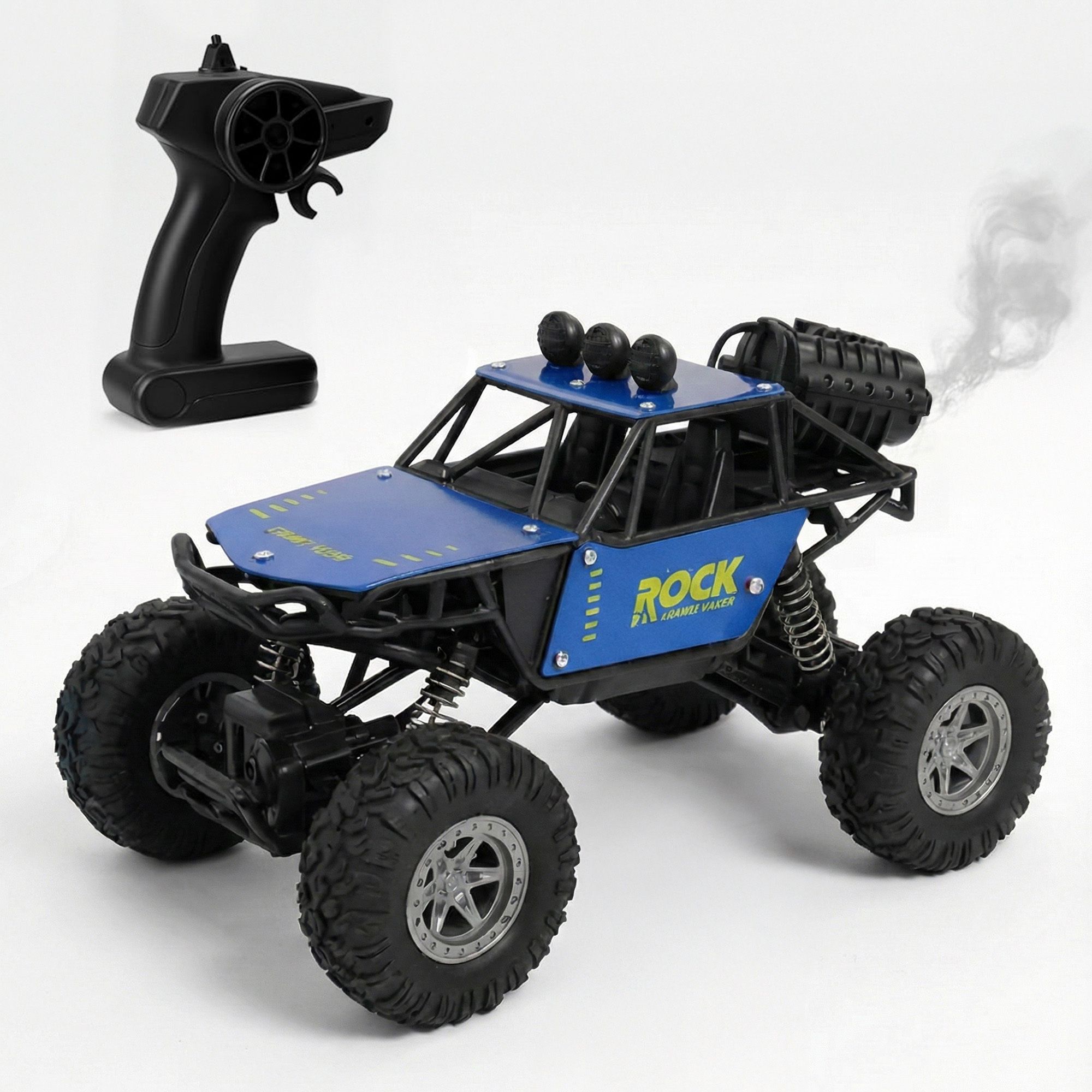 little rides Rock Crawler 1:16 Offroad Monster RC Car with Smoke Function-picture-13