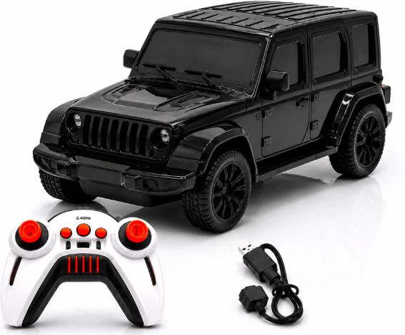 Off-Road Remote Control Jeep Toy Car with 2.4GHz Remote & USB Charger-image-23