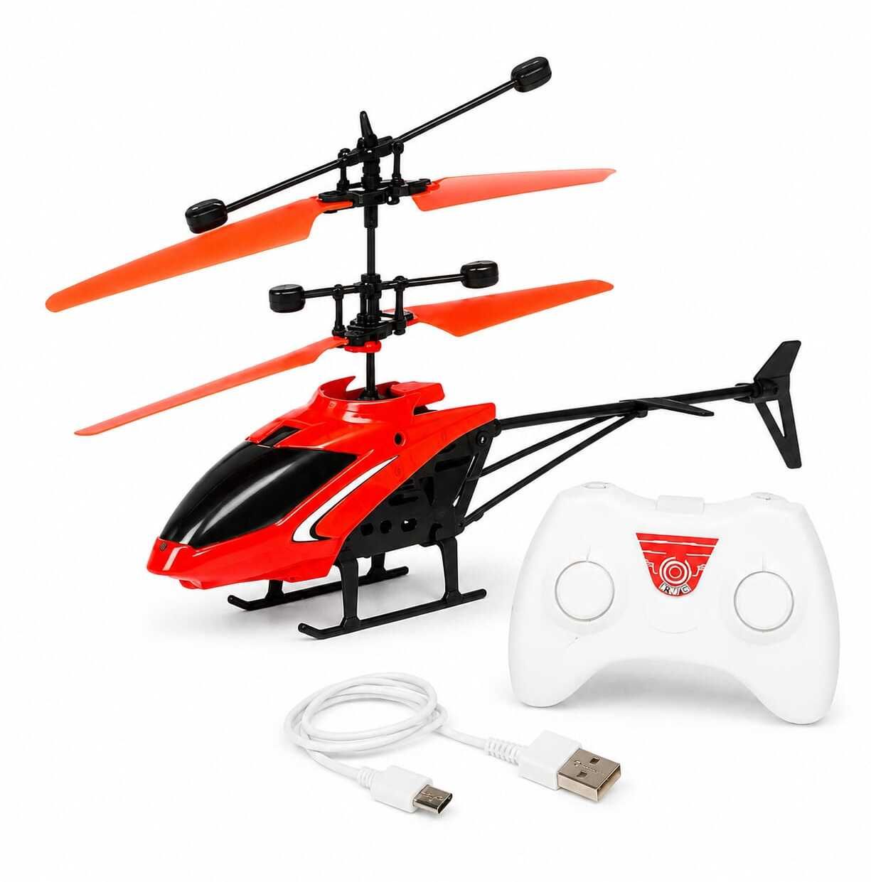 Mini RC Helicopter Remote Control Flying Toy Rechargeable Battery-image-16