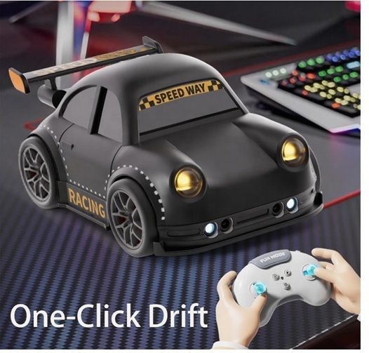 rectitude Mini RC Drift Remote Control Car for Kids, LED Lights, Sound Effects(o)-picture-20