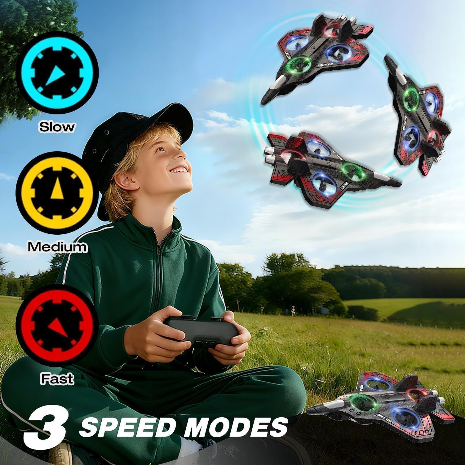 techel Remote Control FighterJet for Kids uifergufe22-picture-38
