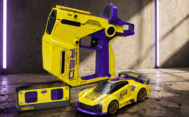 zecommerce Remote Control Infrared Racing Car Blaster Toy for Kids-picture-34
