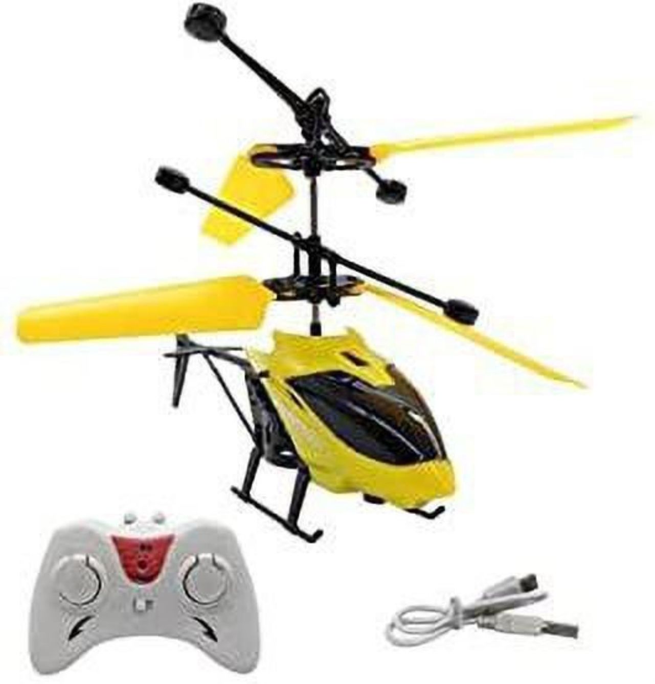 shiv traders Exceed Helicopter With Remote Control Charging Helicopter Toy for Boy Yellow_E23-picture-14