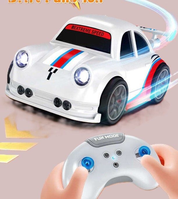 rectitude Mini RC Drift Remote Control Car for Kids, LED Lights, Sound Effects(q)-picture-13