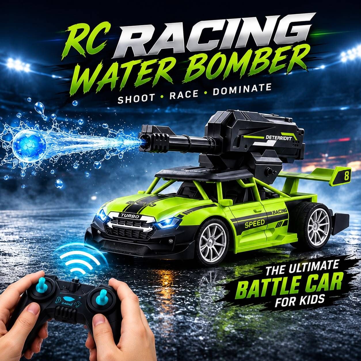 popnest RC HydroStrike X1 | 1:20 Water Bomb Battle Car-picture-21
