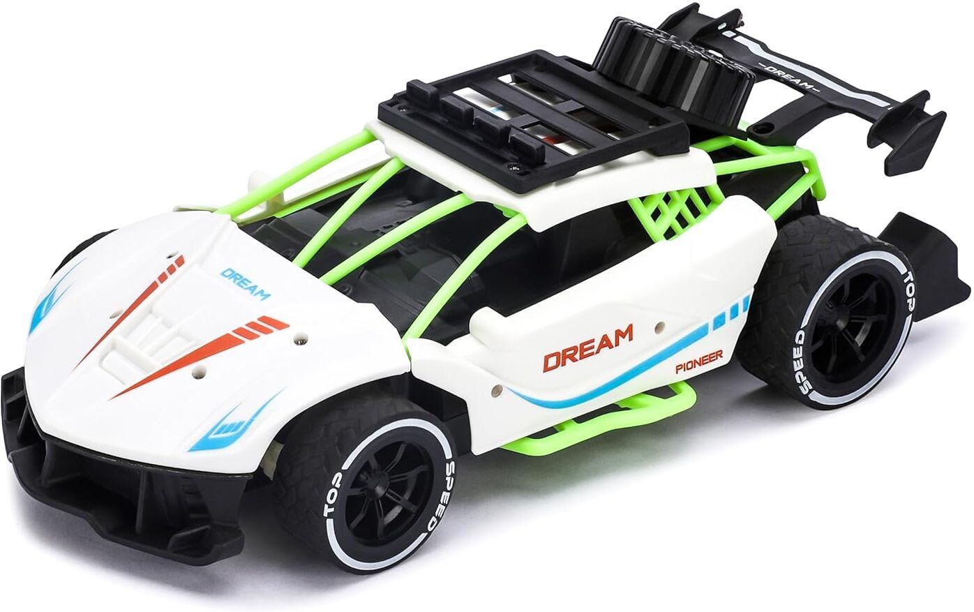 spocco Rechargeable High Speed Racing Remote Control Car with 2.4 GHZ, 1:16 Scale 09-picture-30
