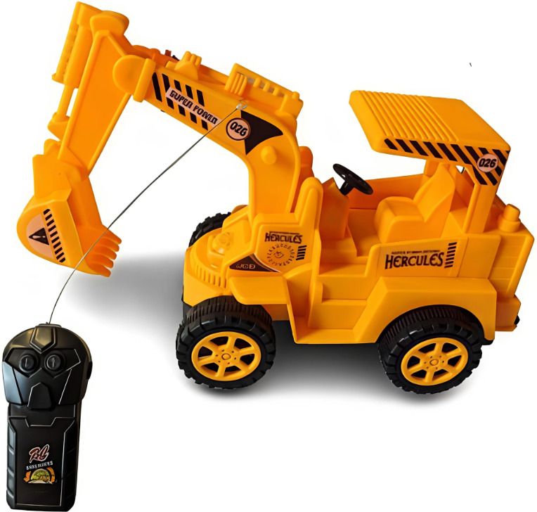 RC JCB Wireless Remote Control Toy for Kids Battery Operated Toys.-image-33