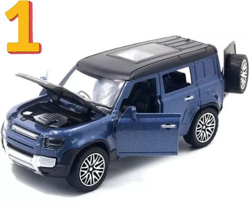Land Rover Defender 1:36 Diecast Model – Realistic Toy Car with Openable Doors-image-11