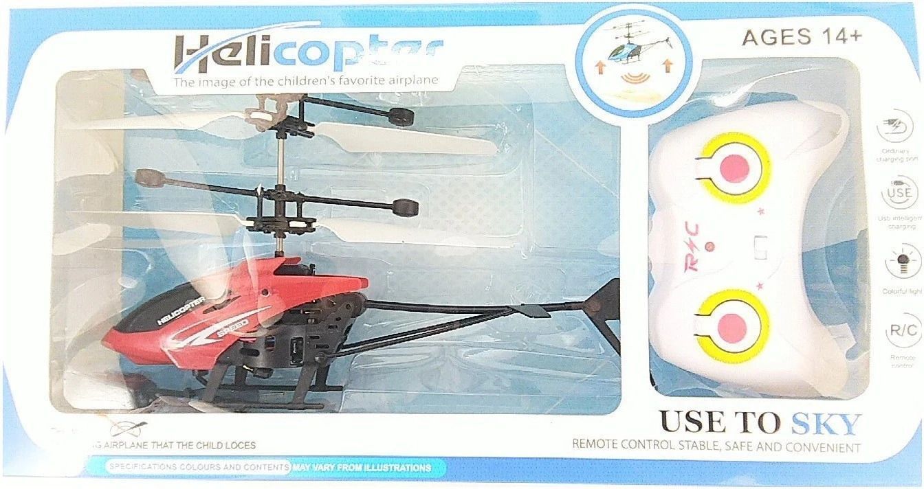 shiv traders Flying Mini Helicopter With Remote (R) RC Infraed-picture-49