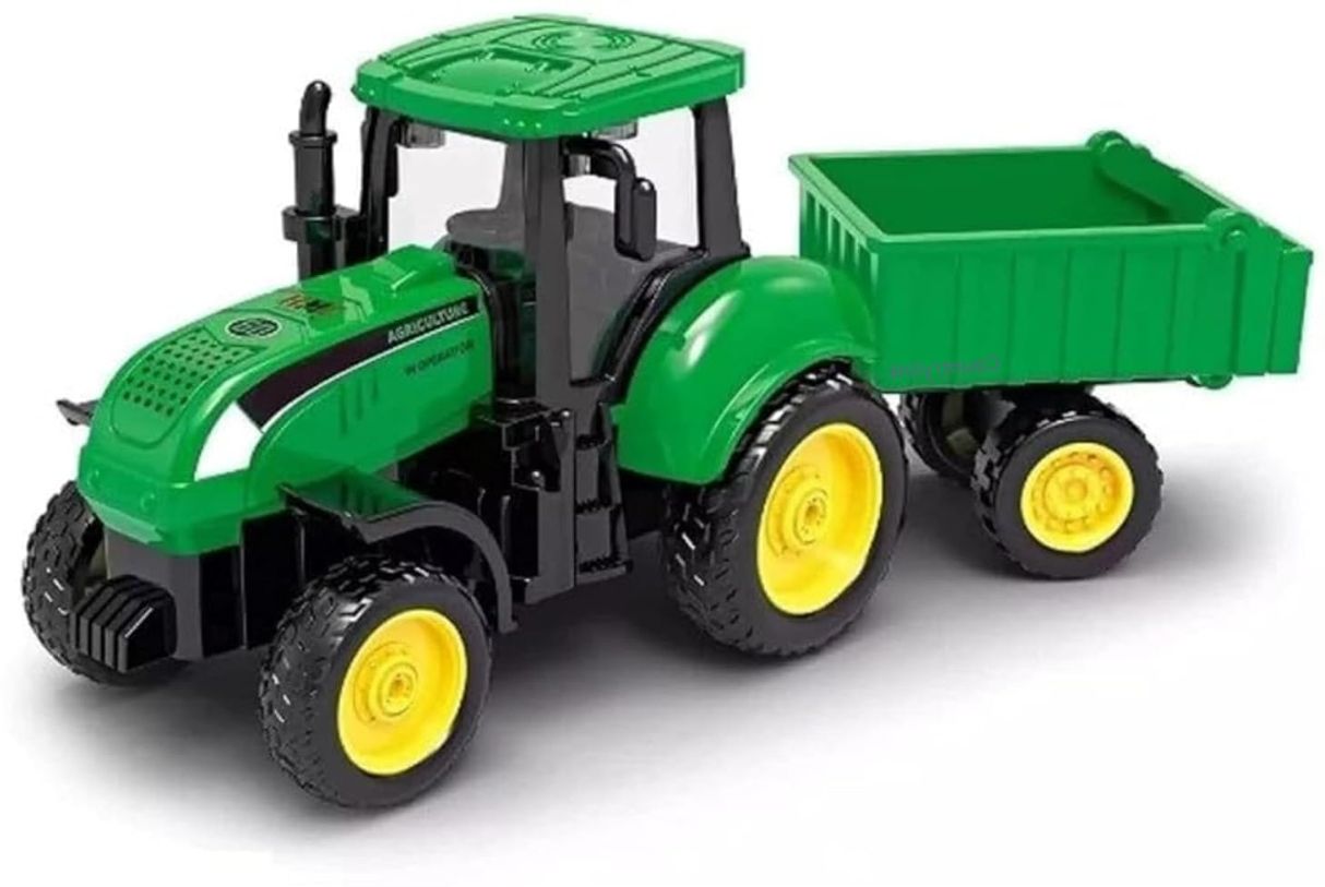 Farm Tractor Toy with Trolley, Strong &Premium Agriculture TruckToy (Multicolor)-image-41