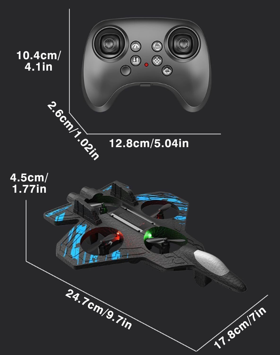techel Remote Control FighterJet for Kids uifergufe27-picture-45