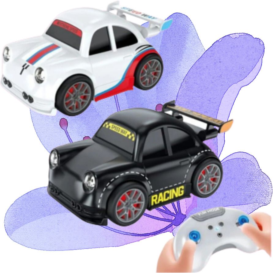 saawariyasale Mini RC Drift Car with Sensor Follow Escape Mode & Remote Control Toy A48-picture-32