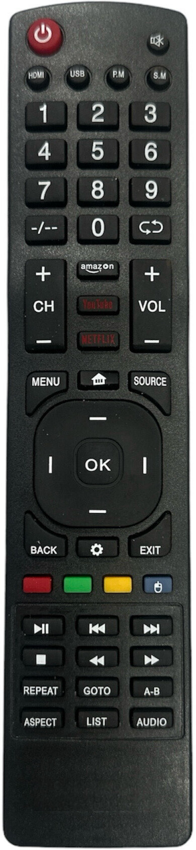 miracles in hand MIHDYNRA Remote Compatible with Smart Ultra HD LED TV Remote DYANORA Remote Controller image 1