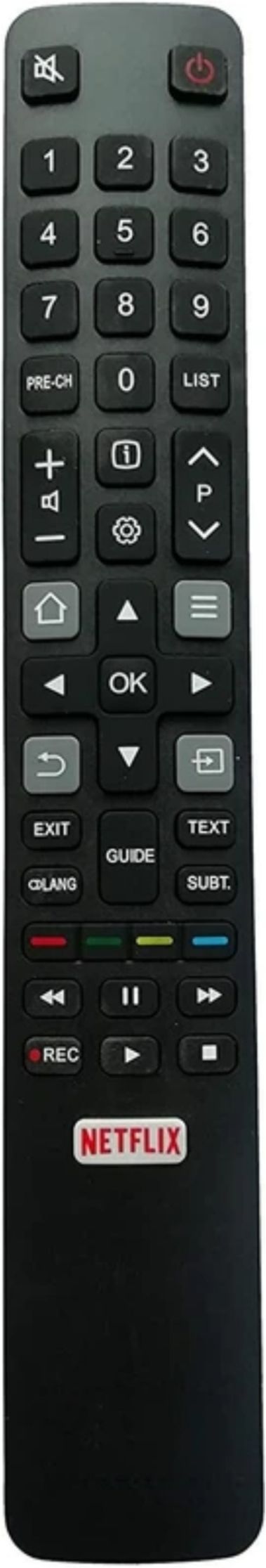 RE TCL Longe TCL LED Remote Controller