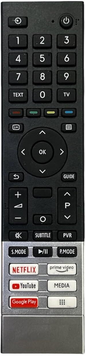 miracles in hand MIH95024SL Non-Voice SMART LED TV Remote Compatible with Model NO: CT-95024 Toshiba Remote Controller image 1