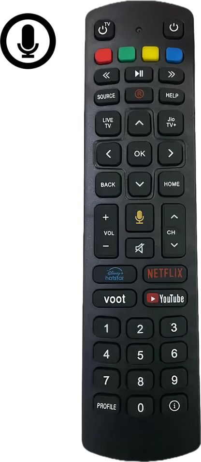 maxozy Jio fiber Setup Box Remote with Voice control Jio Remote Controller-picture-20
