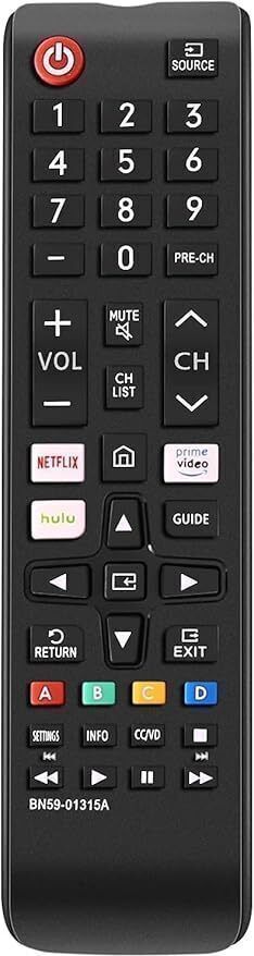 NTMY Compatible with Samsung tv Universal100JFK279 Suitable for LCD LED OLED QLED UHD HD Plasma3D Smart Hub Television with Hotkeys Remote Controller-picture-16