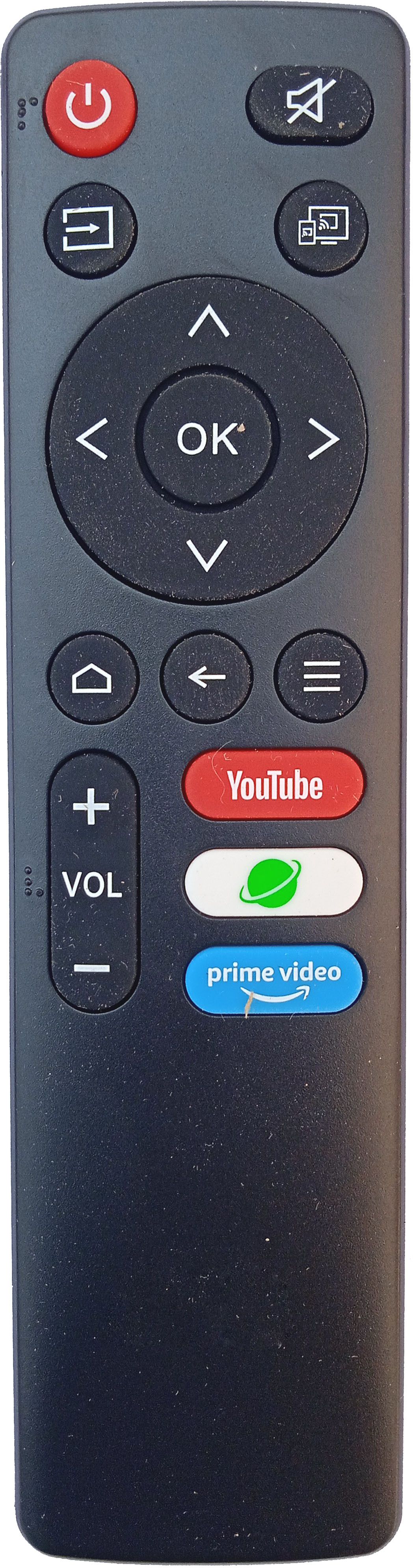 LipiWorld Led Smart Tv Android Remote Control (NO Voice Function) Compatible For Tv BPL Tv Remote Controller