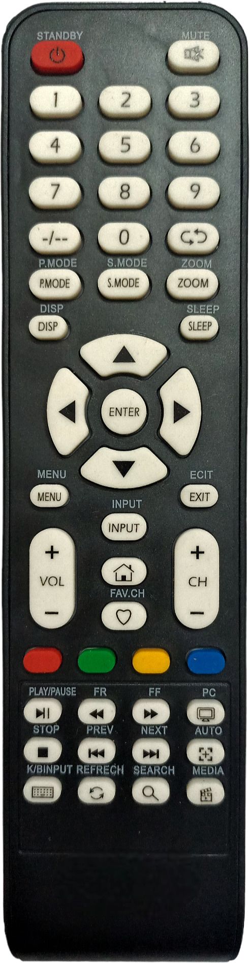 ERNIL TV Remote Contro Compatible For IBELL LCD Led TV (Your Old Remote Must be Exactly Same) Remote Controller-image-32