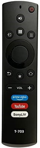 SHIELDGUARD Remote Control 703 Compatible for Thomson Smart LED TV (Without Voice function) Remote Controller image 1