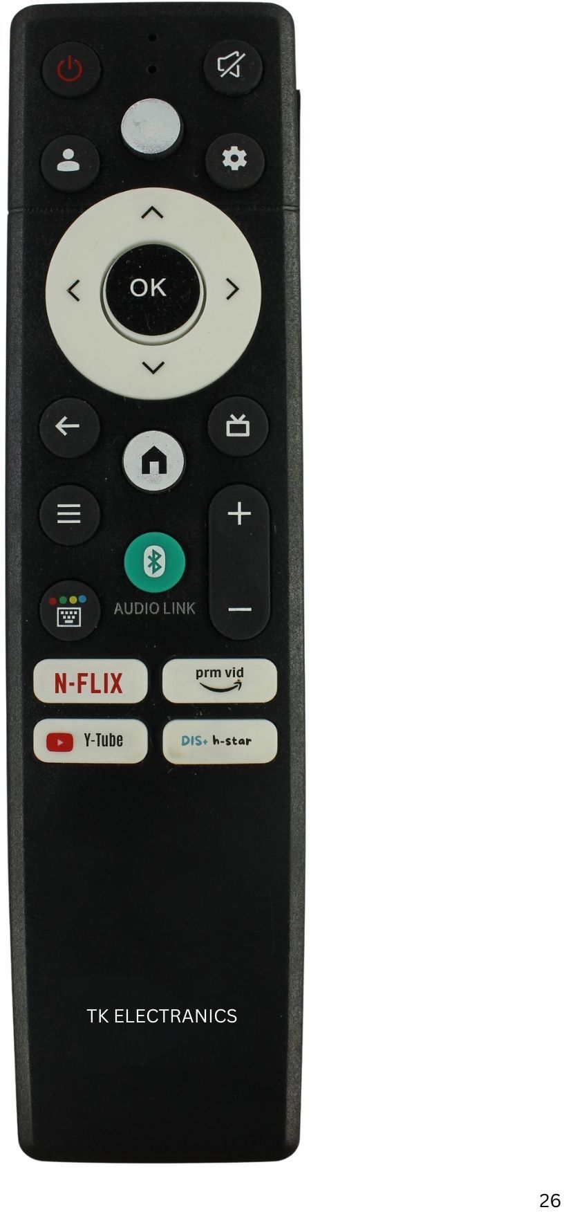 TK ELECTRANICS Compatible for Smart TV Android 4K UHD LED/LCD/OLED/QLED | No Voice Panasonic Remote Controller-picture-32