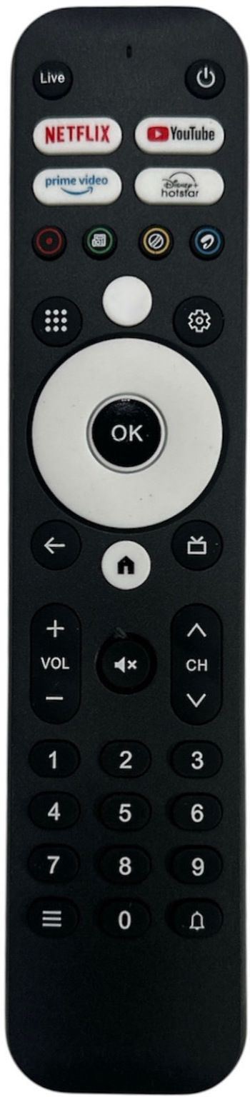 miracles in hand MIHXTEMIPTV Non-Voice Remote Compatible with (VOICE WILL NOT WORK) AIRTEL XSTREAM IPTV OTT BOX Remote Controller