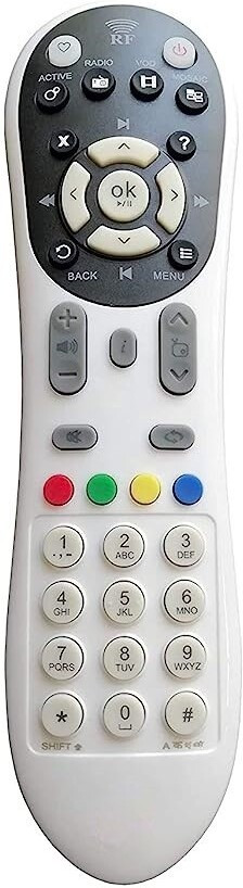 Technology Ahead Replacement Videocon RF Box Remote Control forD2h Videocon Remote Controller image 1