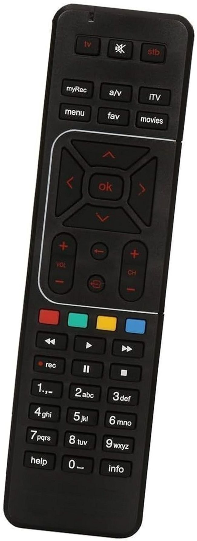 Trustbolt Suitable replacement remote for Compatible for SD and HD Airtel DTH Set Top Box Android Smart TV Remote Control Compatible for SD and HD Airtel DTH Set Top Box Remote Remote Controller-picture-13