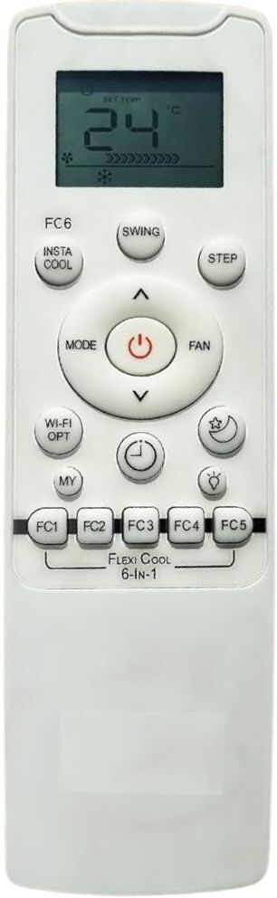 mumax ( Carrier 235 White) AC Remote Control Compatible for CARRIER, - Please Match The Image with Your Old Remote button to button Remote Controller-picture-10