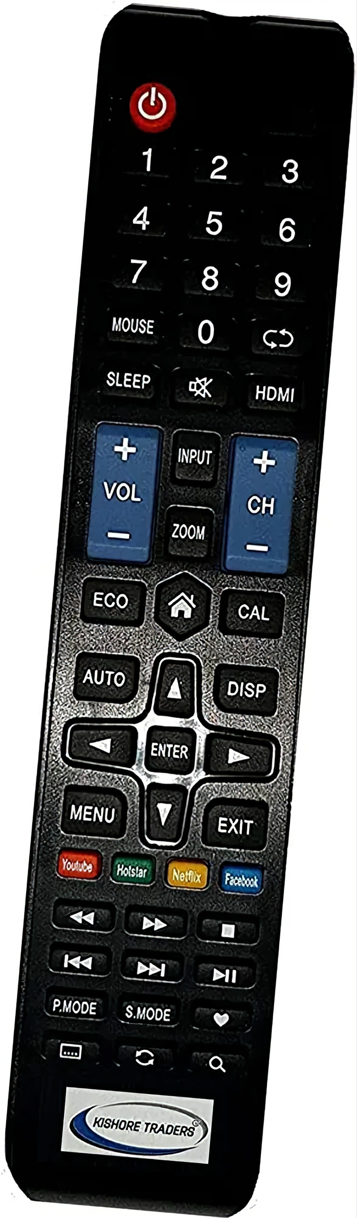 Kishore Traders Compatible Remote Control For3263 Intex Led Tv Remote Controller image 1