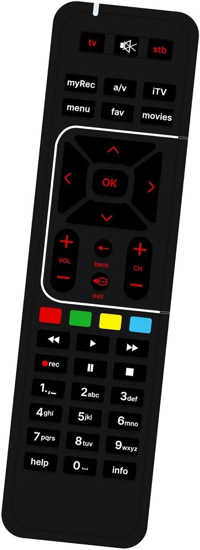 URBAN SELECT Suitable replacement remote for Oneplus Smart TV Android Smart TV C62 Replacement Airtel Stb Remote Controller-picture-21