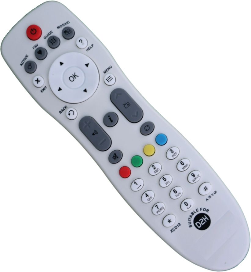 UNIMUS DTH Remote d2h Videocon Remote Controller