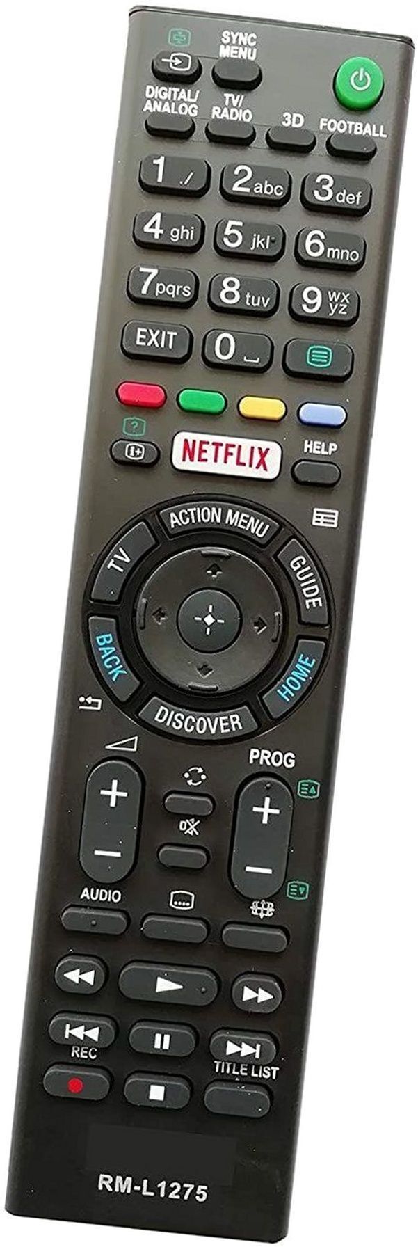 URBAN SELECT Suitable replacement remote for Sony Smart TV Remote 1275 Android Smart TV Remote Control SONY Remote Controller-picture-23
