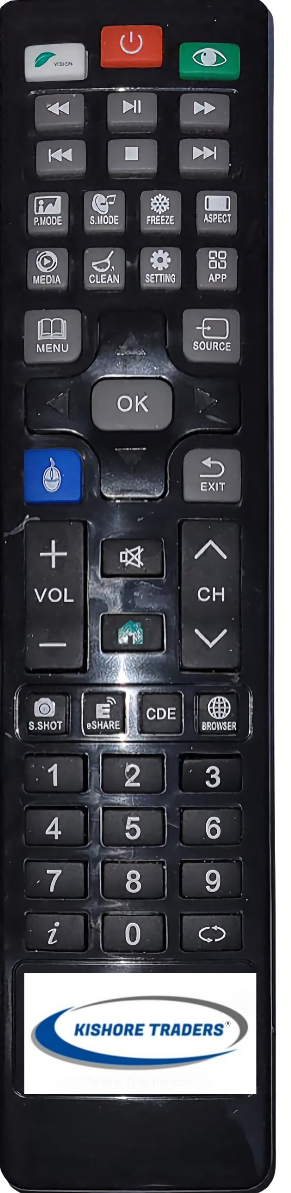 Kishore Traders Compatible Remote Control For Daiwa Smart Led Tv Remote Controller image 1