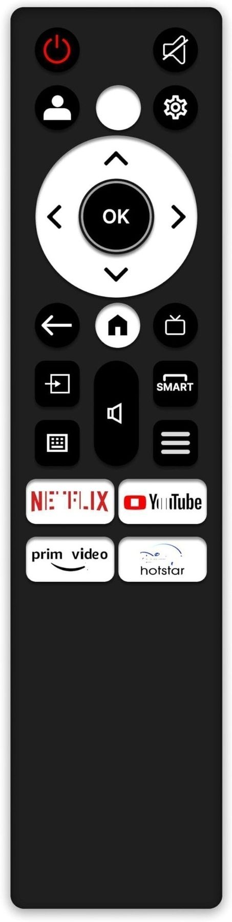 Trustbolt Compatible replacement for Panasonic Smart TV Remote VER.7 Smart TV Remote PANASONIC Remote Controller-picture-34