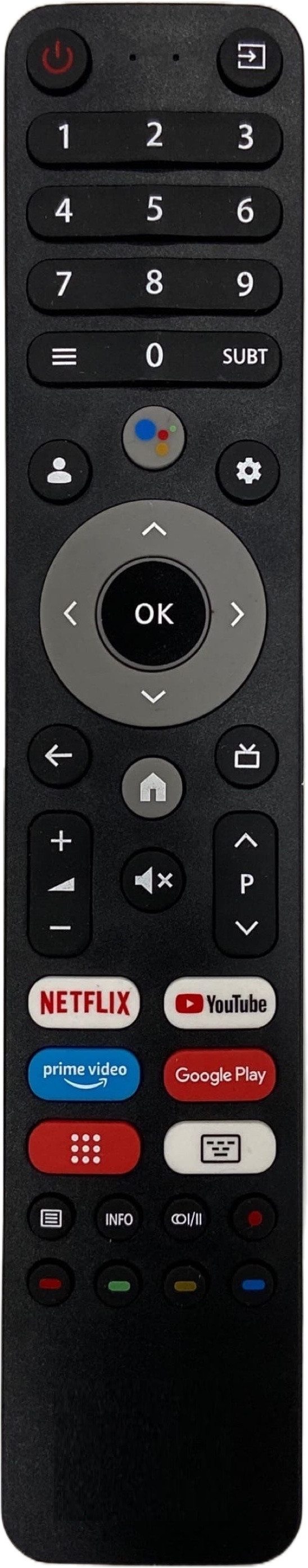 SHIELDGUARD Remote Control 678 Compatible for Impex LED TV Remote Controller image 1