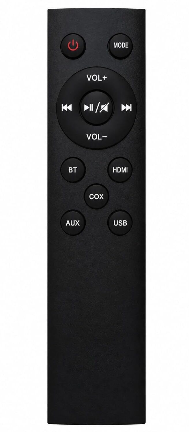 BhalTech Home Theater Home Theatre Remote For Mivi Sound bar Remote Controller-image-4