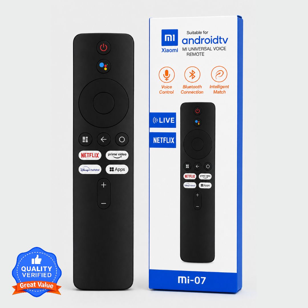 Walkusto Remote control with Voice Control Bluetooth smart tv Smart led Tv Compatible with MI, Xiaomi Remote Controller-picture-46