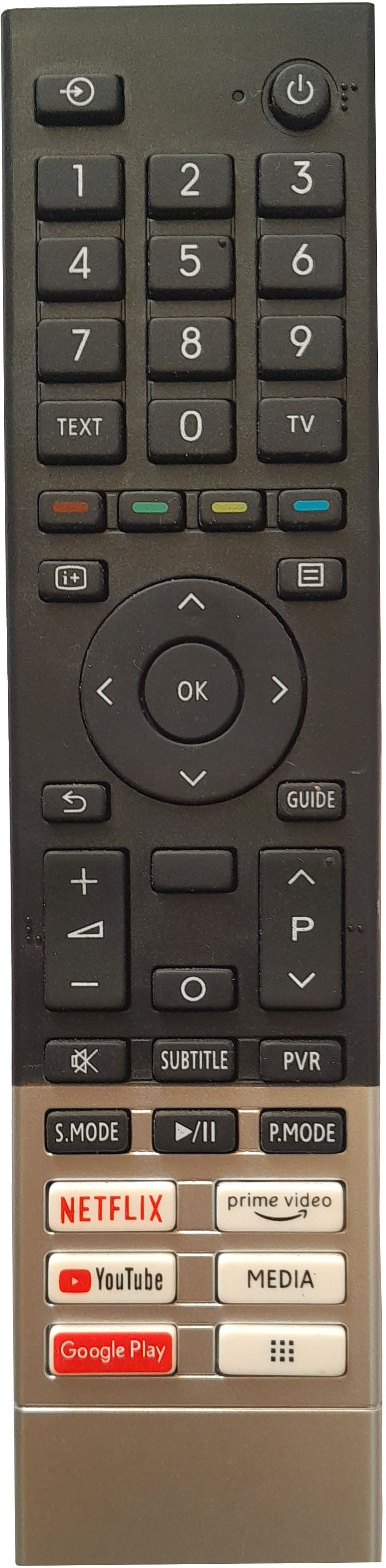 LipiWorld CT-95024 LED Smart TV Remote Control (Without Voice Function) (Old Remote Exactly Same Remote Will Only Work) Compatible For Toshiba Tv Remote Controller image 1