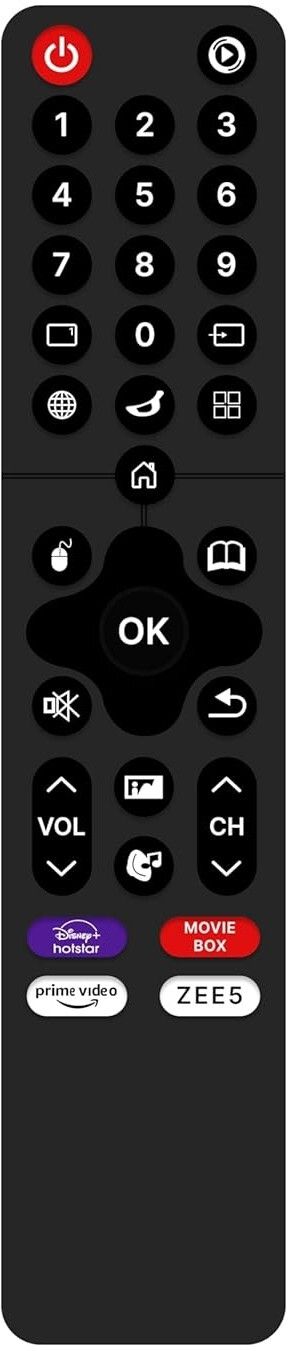 SANDYMART COMPAITABLE FOR VW LED TV Remote Controller-image-47