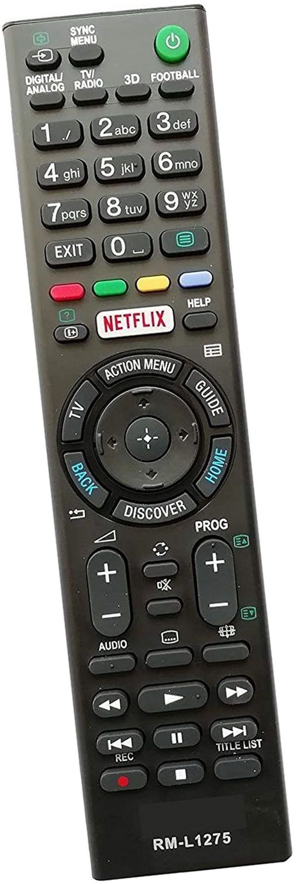 SIKOFY Compatible replacement remote for Sony Smart TV Remote 1275 LED LCD Smart TV Remote SONY Remote Controller-picture-29