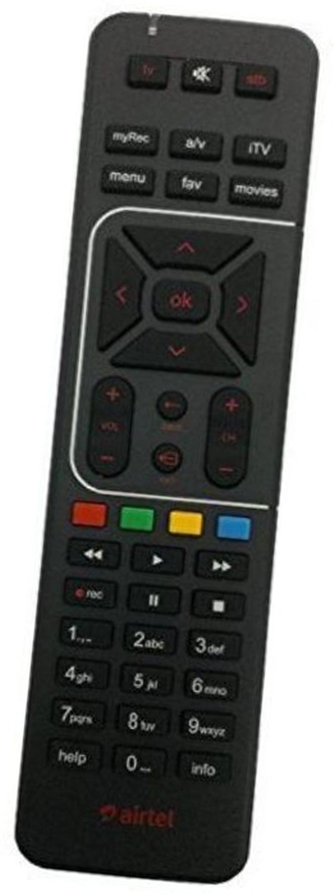 Trustbolt Suitable replacement remote for Airtel DTH Android Smart TV Remote Control Airtel Digital TV Remote Controller-image-42
