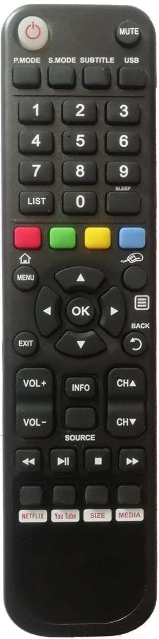 BhalTech Smart LED TV Remote Control Old Remote Exactly Same Remote Will Only Work Compatible for Willett Tv Remote Controller-image-34