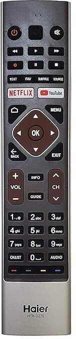 ditec Remote Control (Without Voice) Compatible with4K Smart LED TV Haier Remote Controller image 1
