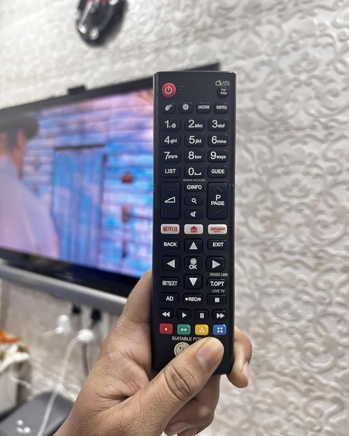 THE BLACK TECH Compatible with Lg Smart Tv Remote Universal Suitable for LED Compatible with Lg Smart Tv Remote Universal Suitable for LED LG UNIVERSAL TV REMOTE OG Remote Controller-image-10
