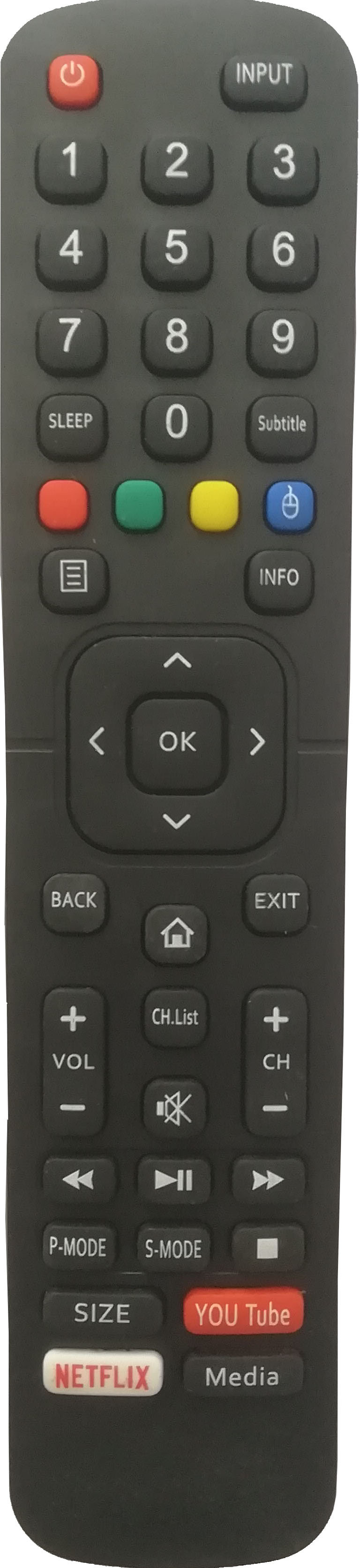 LipiWorld Smart LED TV Remote (Old Remote Exactly Same Remote Will Only Work) Compatible For Willett Tv Remote Controller image 1