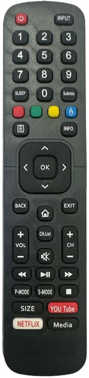 SHIELDGUARD Remote Control No. 549 Compatible for Willett LED TV Remote Controller image 1