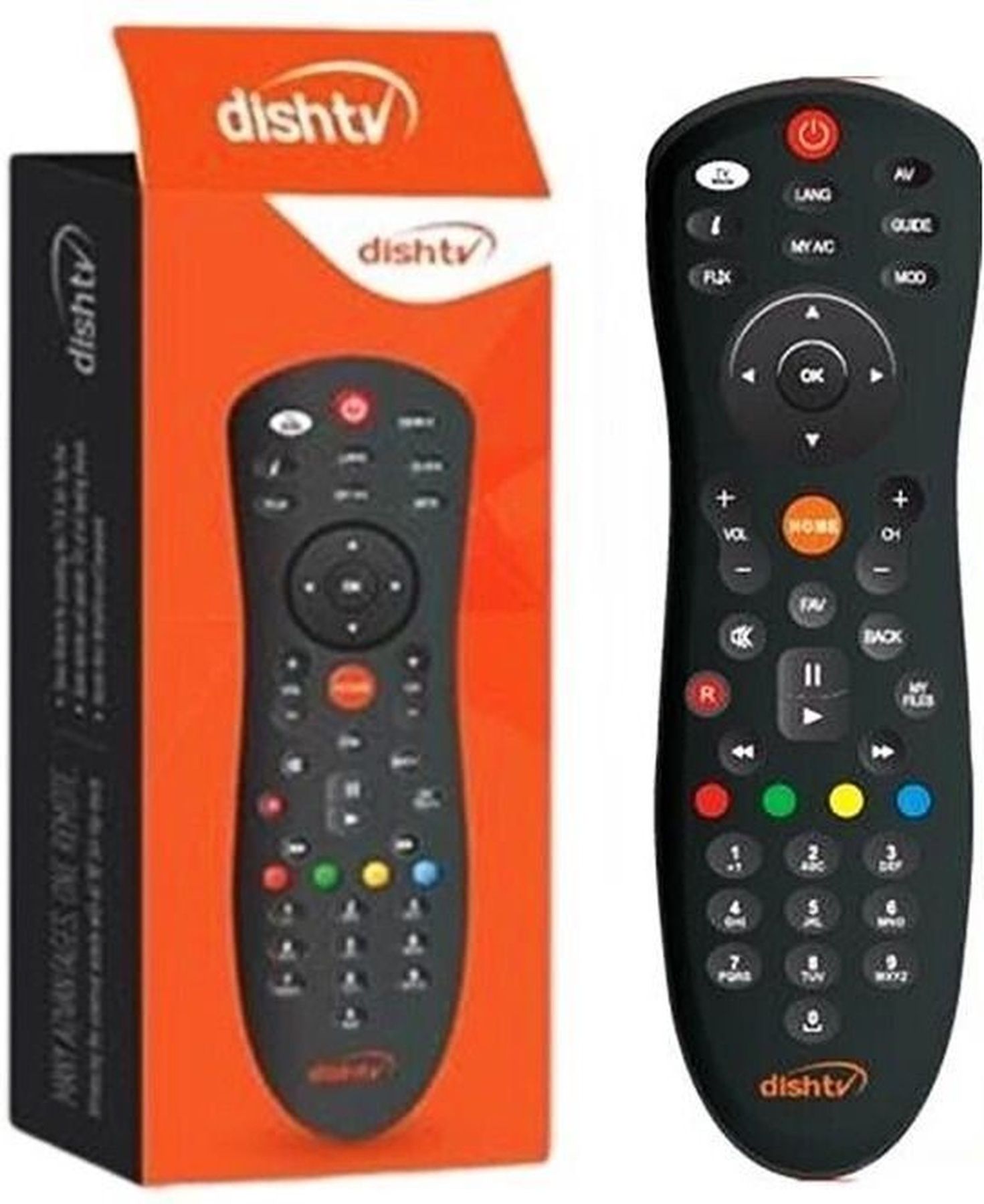 Trustbolt Compatible replacement for Smart TV Remote Compatible with dish tv Remote Controller-picture-44