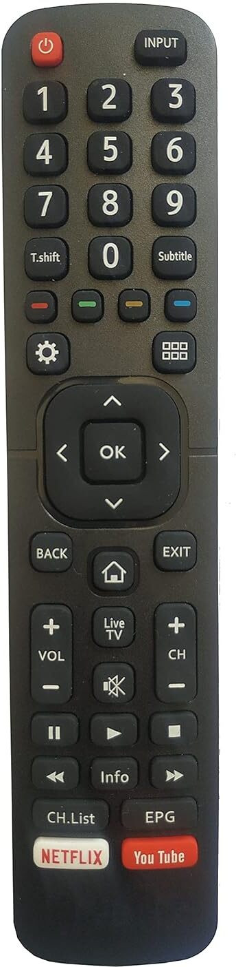 BhalTech Led LCD Smart TV HDTV Remote Control with Netflix & YouTube Function Compatible for Lloyd Tv Remote Remote Controller image 1